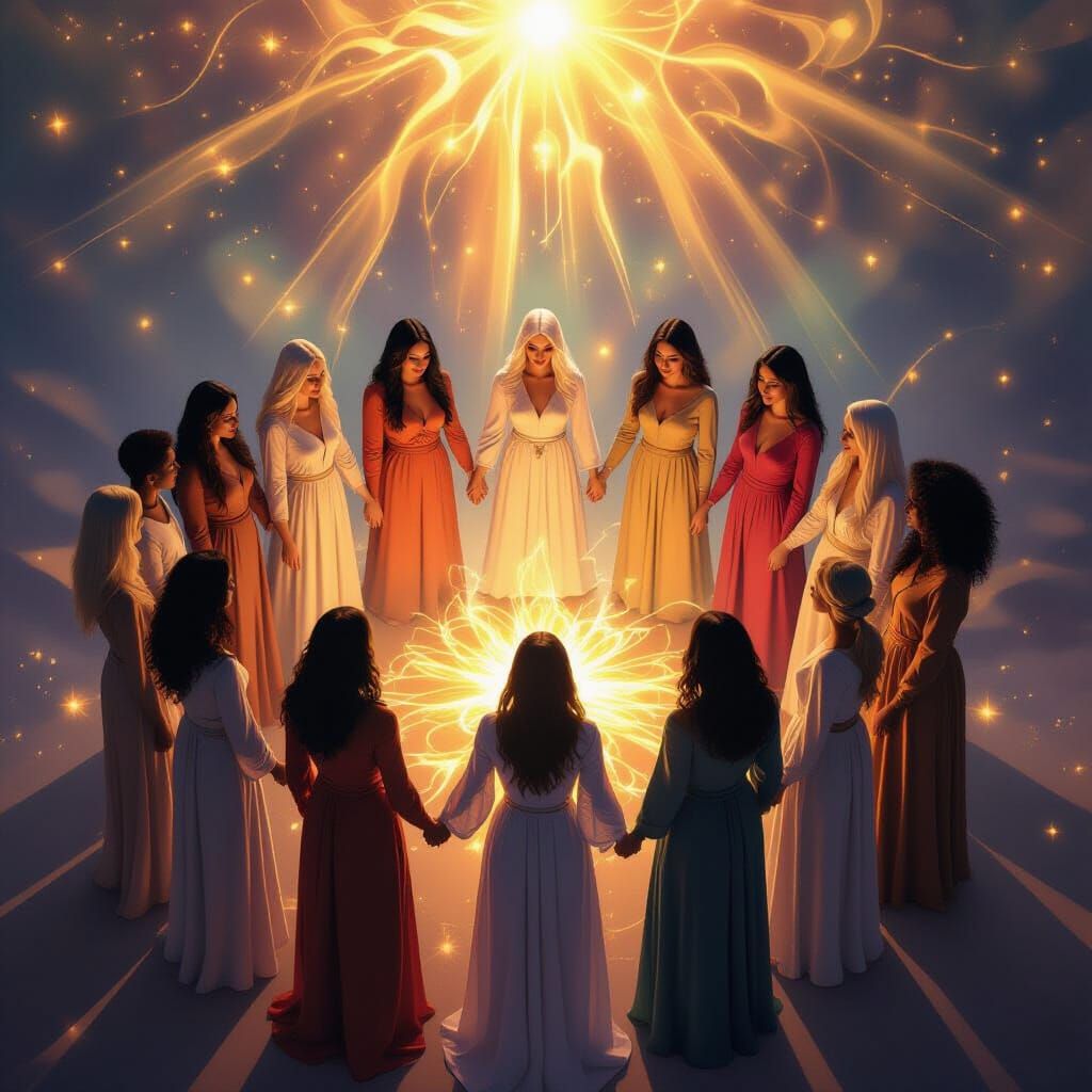 Diverse Lightworkers Unite Sending Love and Light