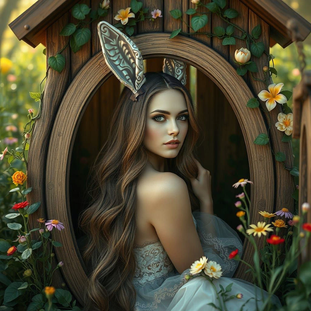 Ethereal Beauty in Whimsical Wonderland