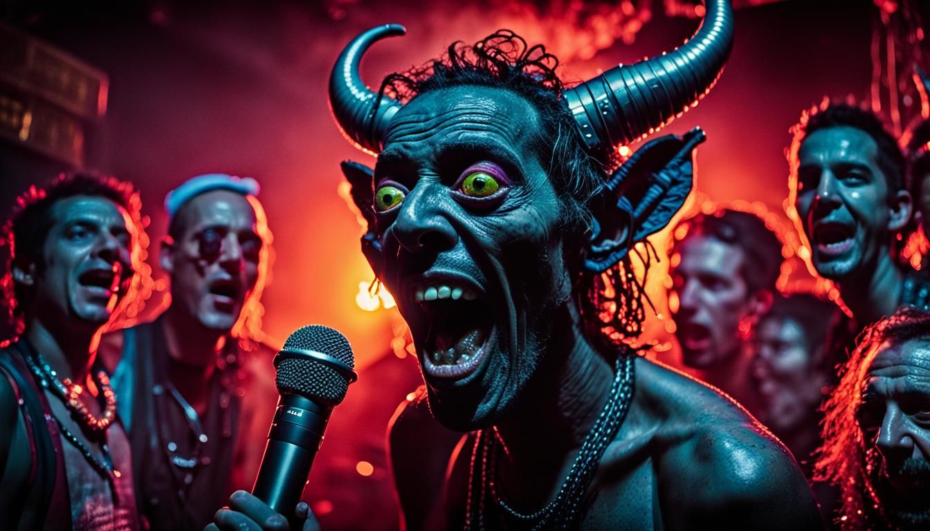 Black Acid Devil Drops the Mic at Karaoke VII