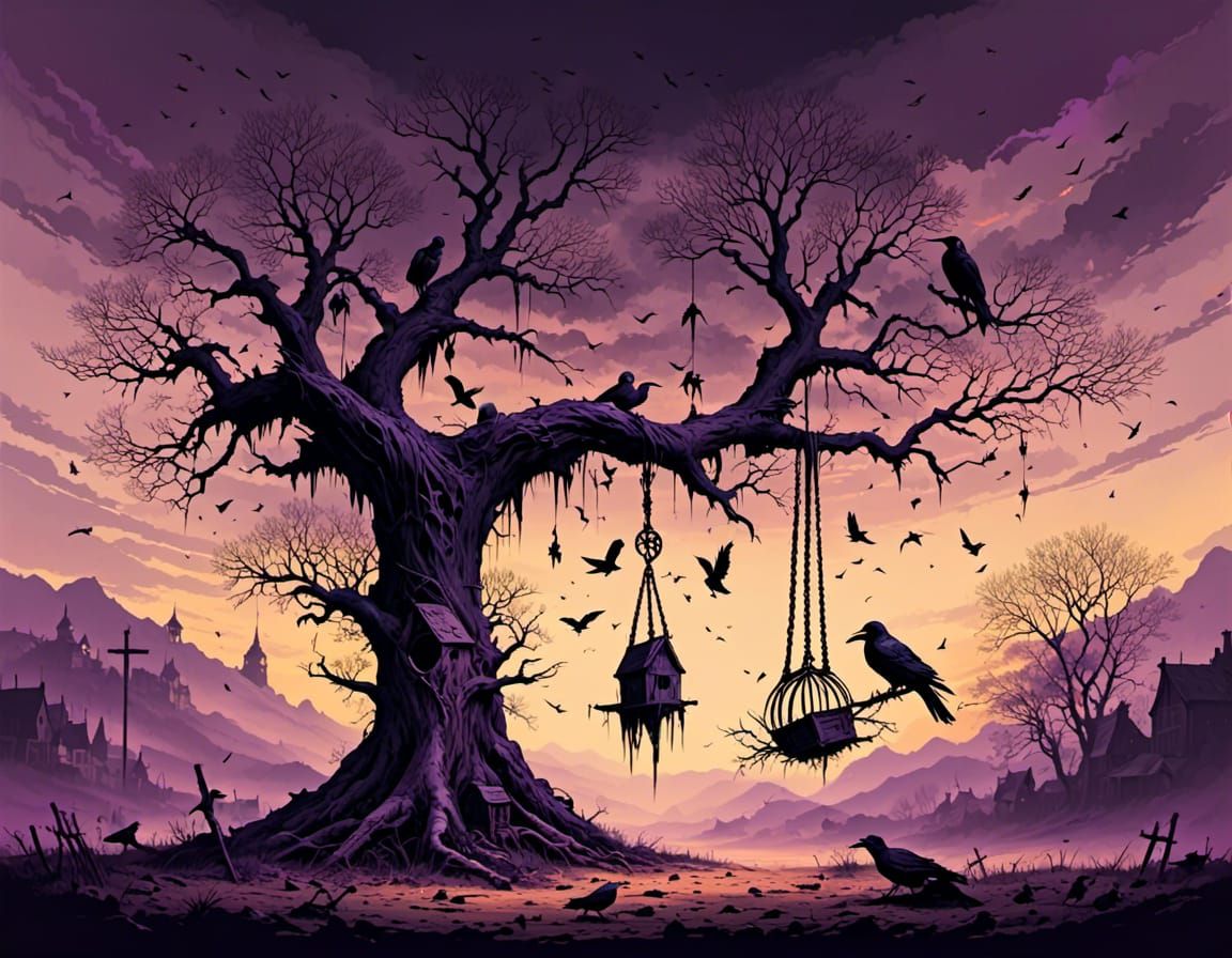 the village hanging tree