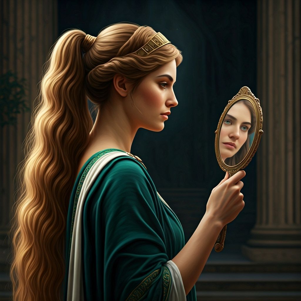 Iaso: Greek Goddess of Healing in Emerald