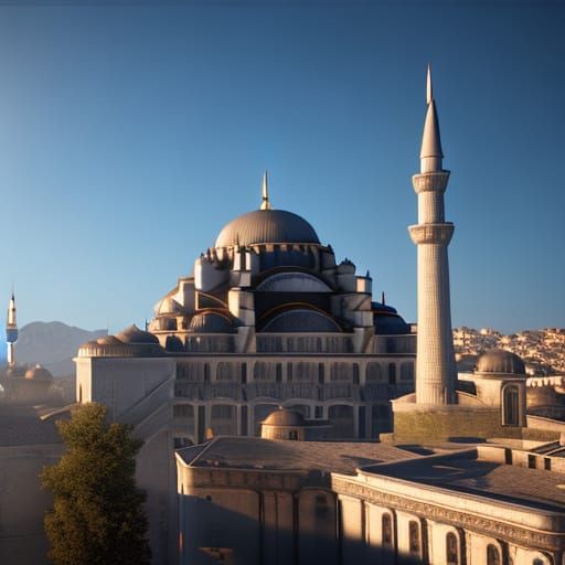 Istanbul: Epic 3D Game Cinematic Scene