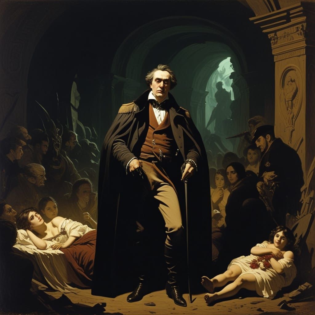 Grimdark Image in a Classical Style