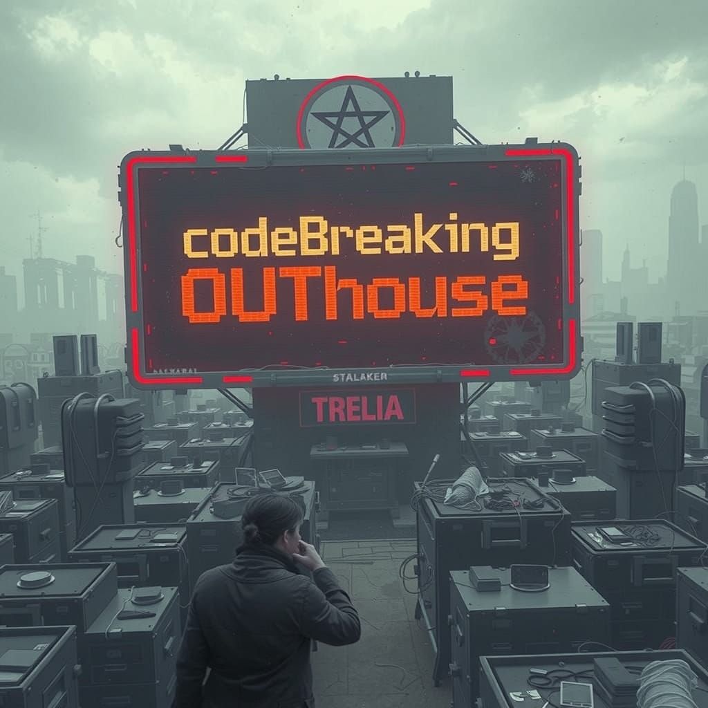 Dystopian Metropolis Under Fascist Rule in Gritty Style