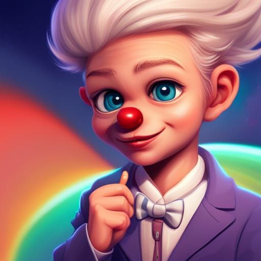 Boy clown