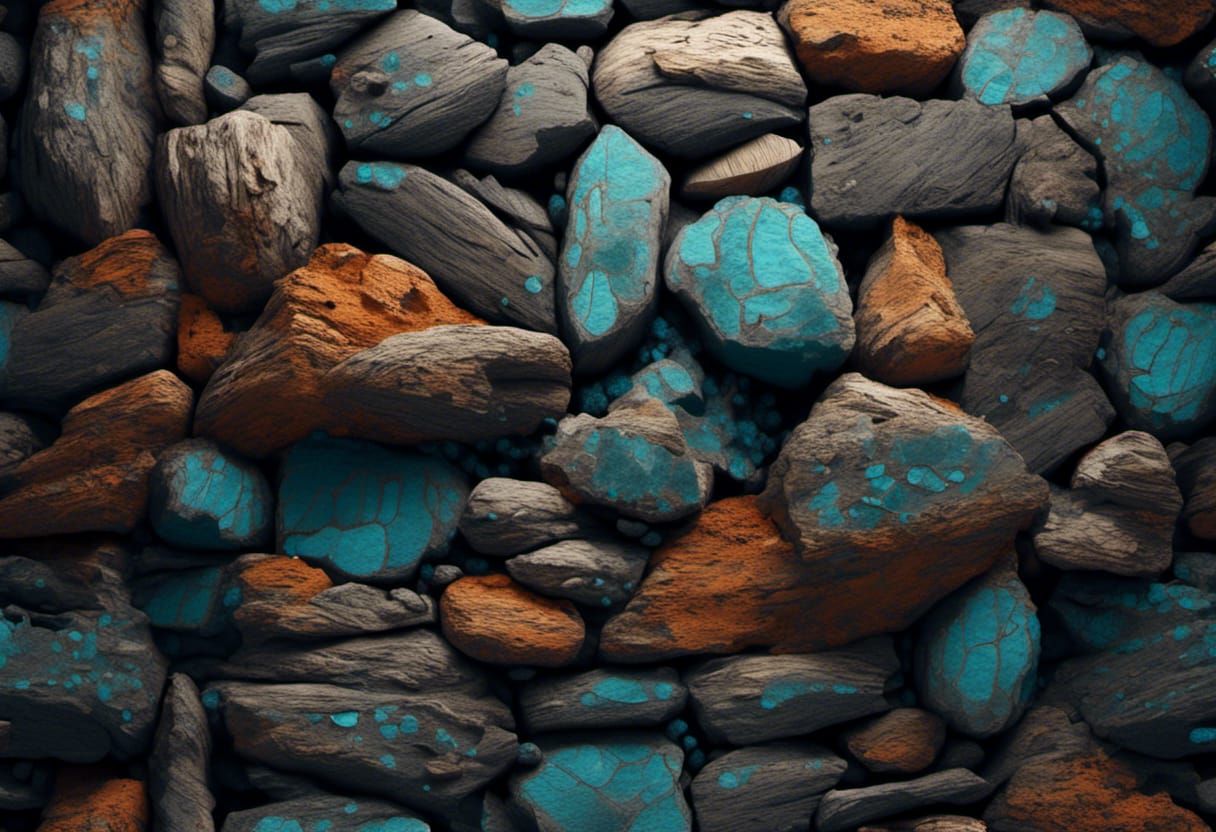 Hyperrealistic Wooden Stonestone Walls in 8K