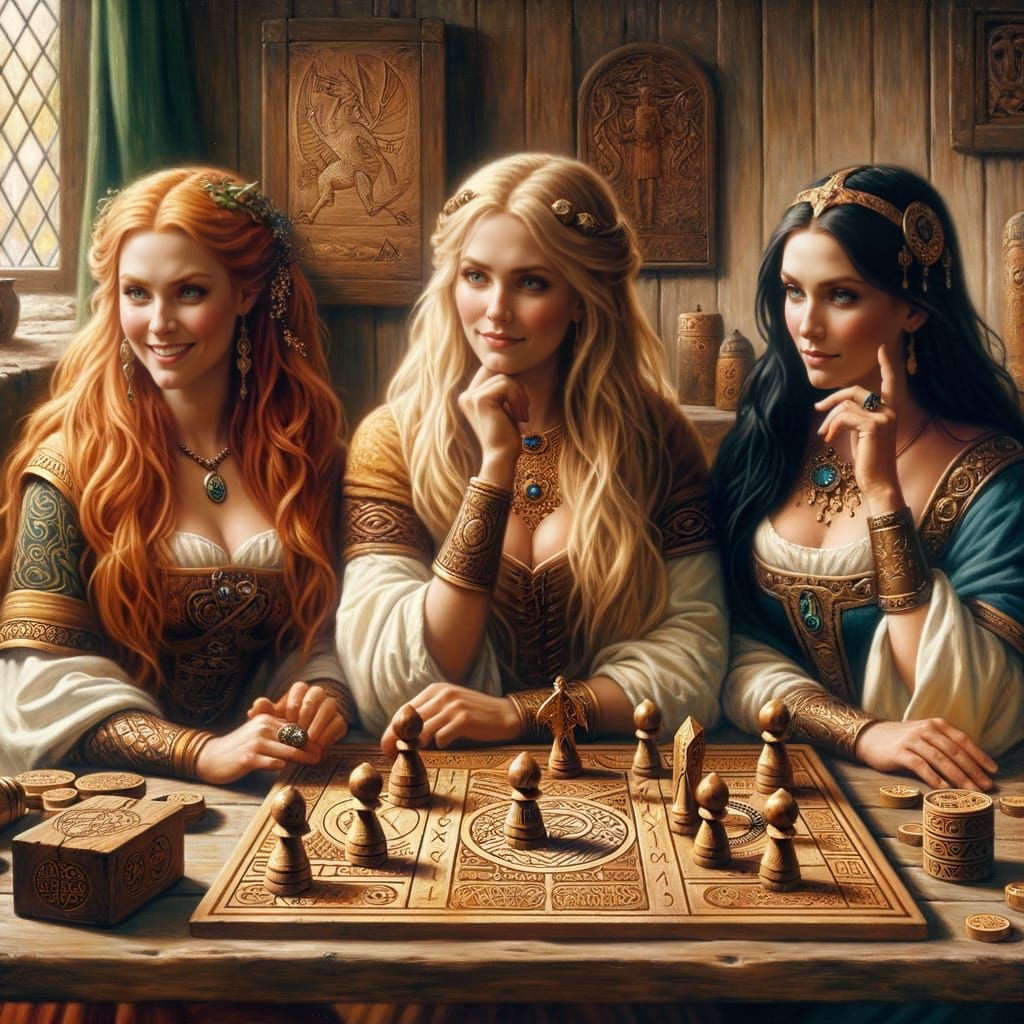 Norse Goddesses Game in Historic Tavern