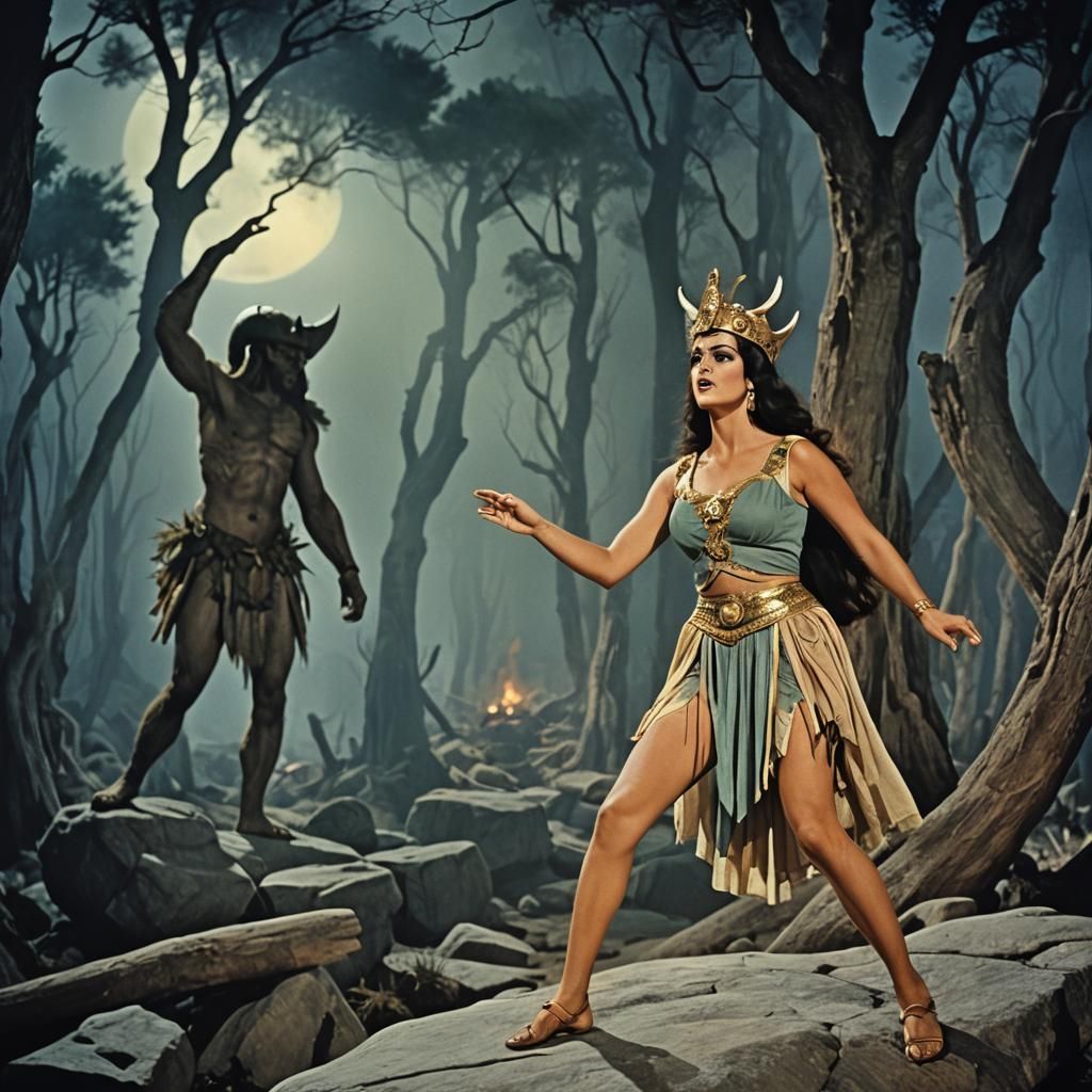 Surpanakha's Vengeance: A Scene Inspired by Jason and the Ar...