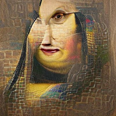 AI Generated Image of Mona Lisa