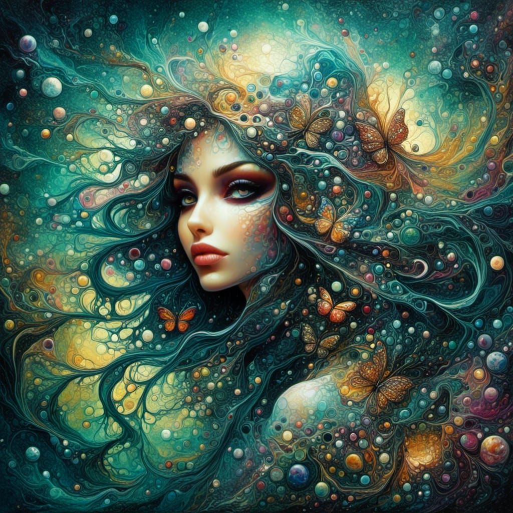 Ominous Tickler Collecting Mirth in Liquid Pour Style