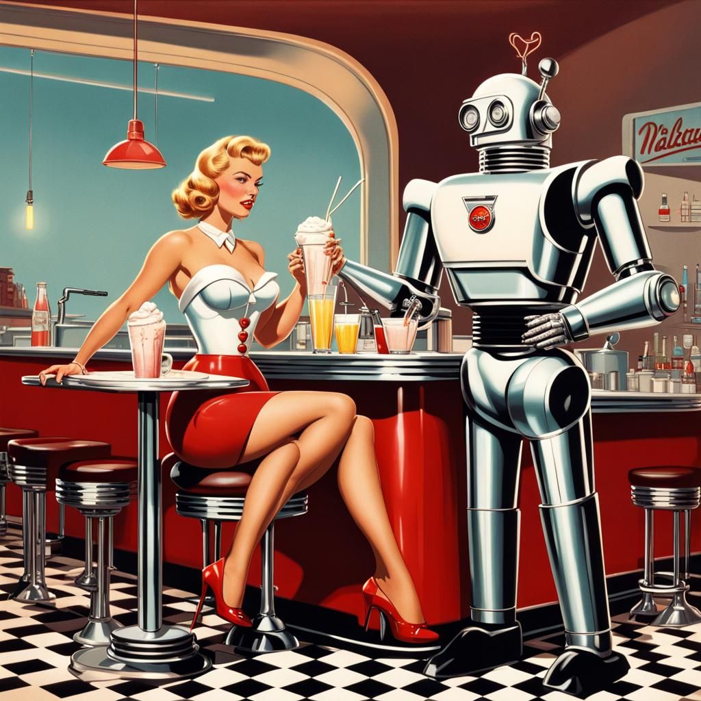 style retrofuturistic