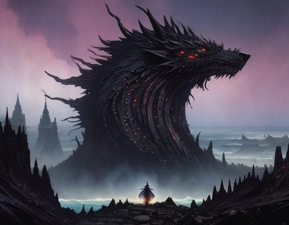 Elementals in Dead City, Expressionistic Dark Fantasy