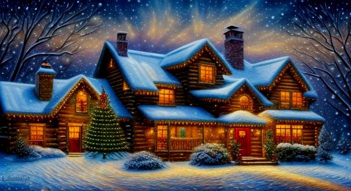 Festive Portrait of Jessica Claus