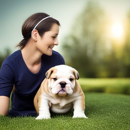Cute Baby English Bulldog Puppies
