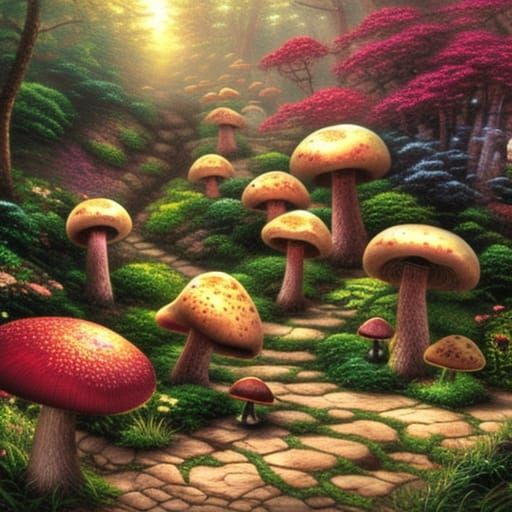 A path through the forest