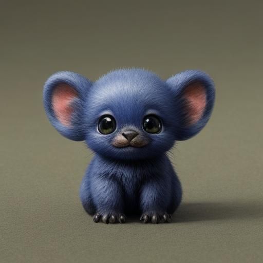 Adorable Creature of Unknown Origin: Hyperrealistic Art