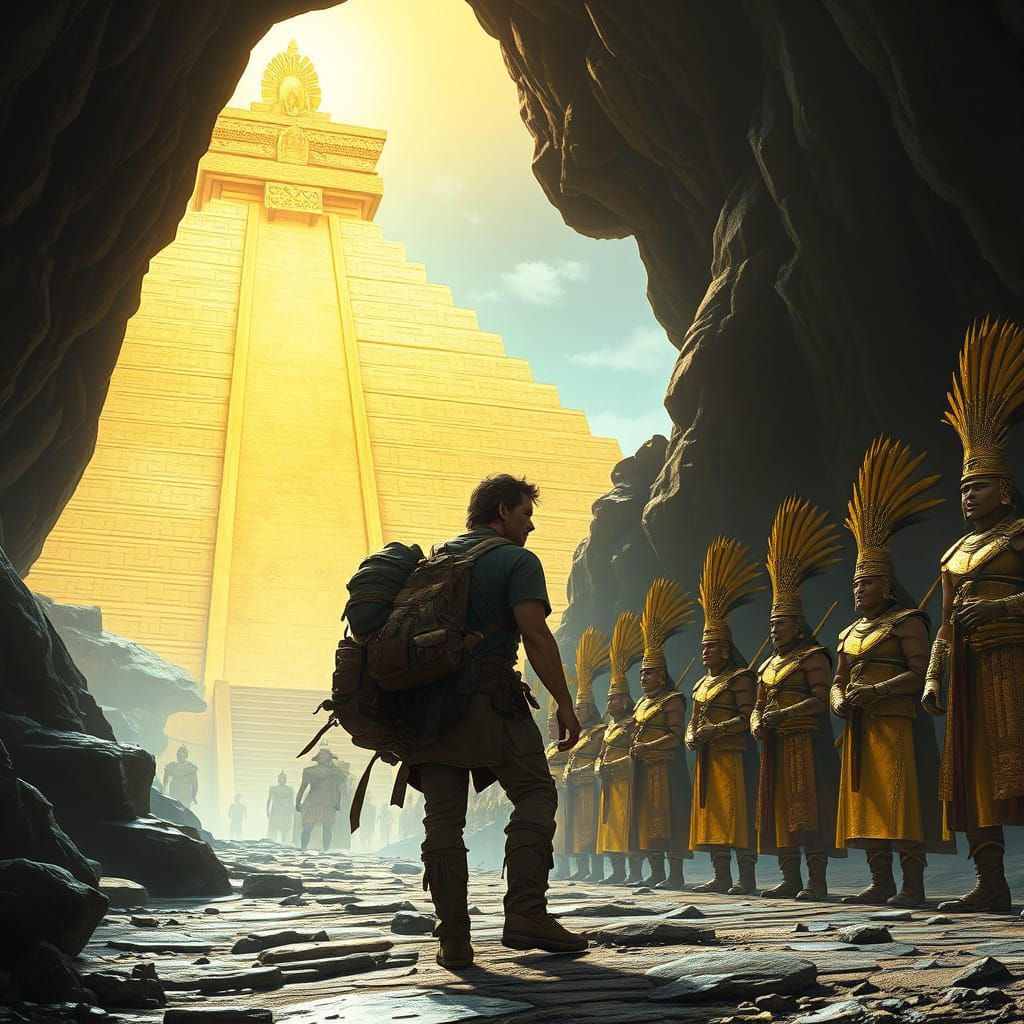 El Dorado: Traveller's Entrance in Futuristic Style