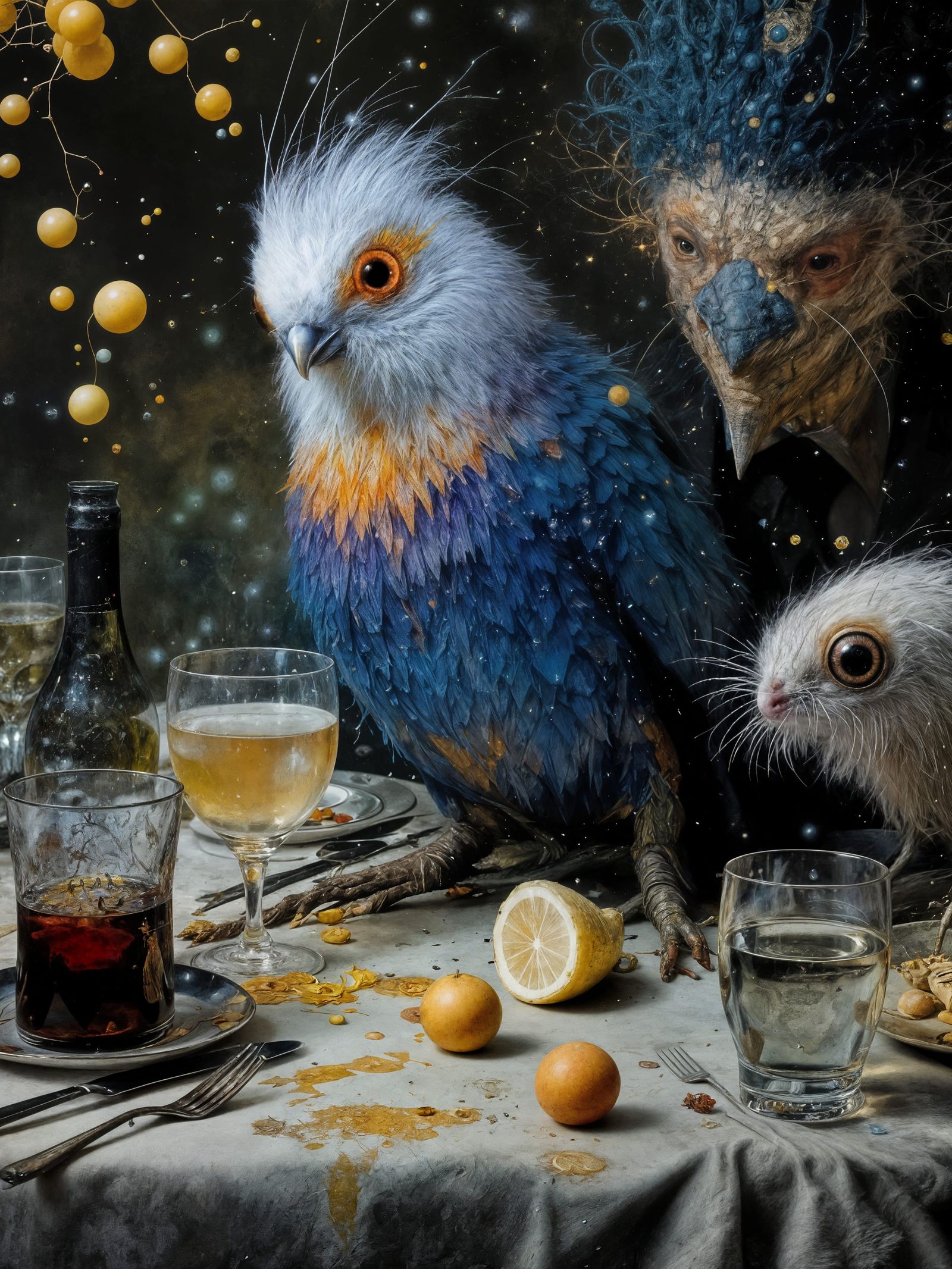 ever been scolded by a friend whose a different species...