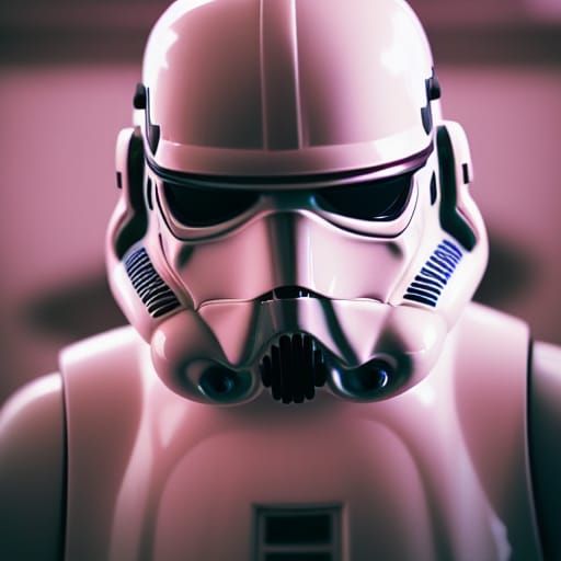 Star Wars Scene with Professional Photography Techniques