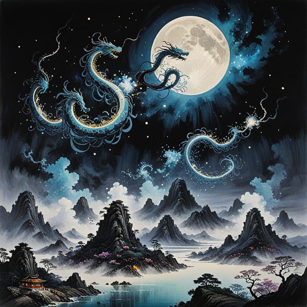 Cosmic Serpent in Ancient Chinese Aesthetic