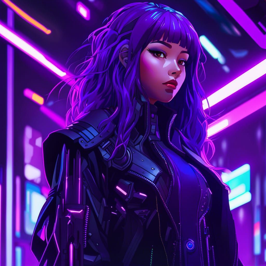 neon purple