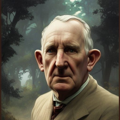 Fan Art Challenge - J.R.R Tolkien
