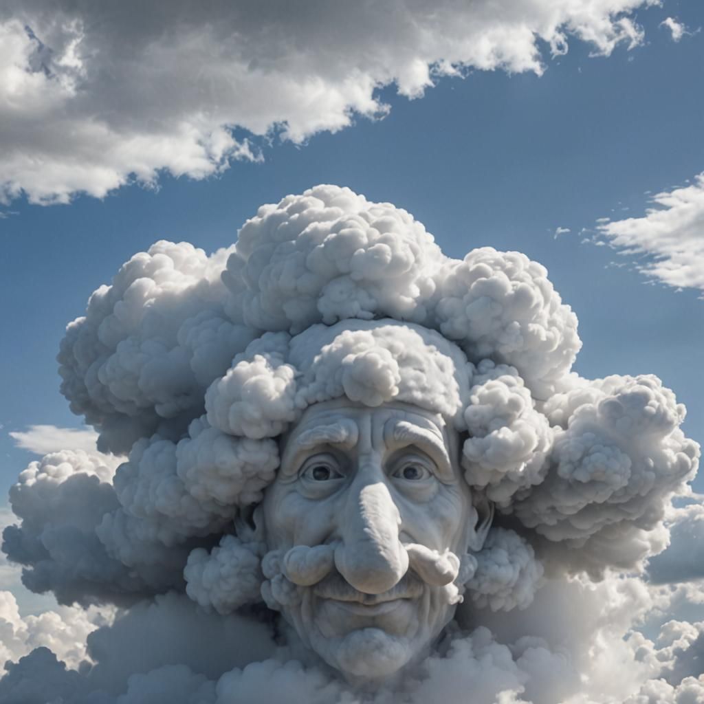 Cloud Chef with Prominent Nose