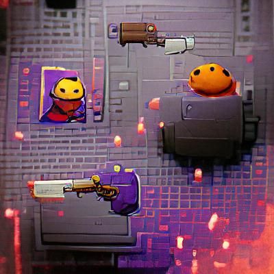 Enter the Gungeon AI Image