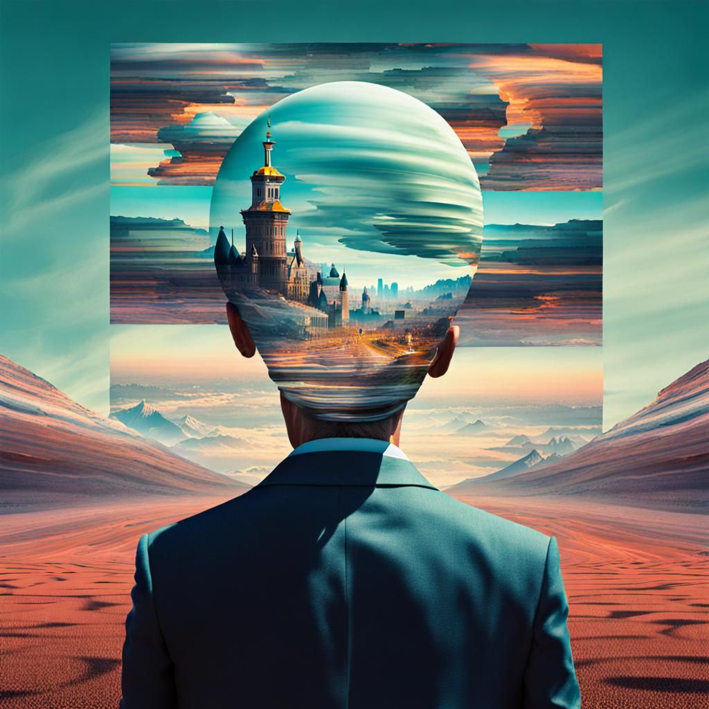 Transformative Glitch in Surreal Time