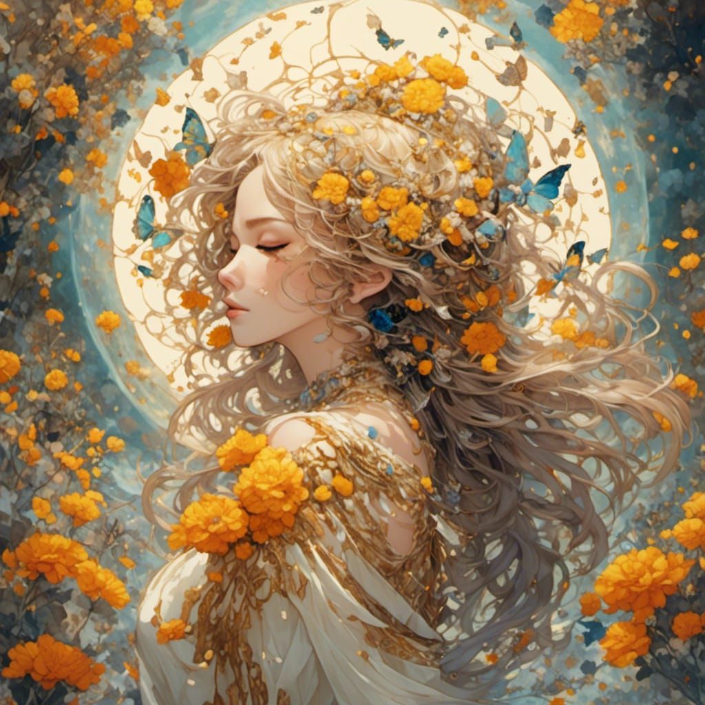 Hyperreal Image of Love, Light, and Marigold Sounds