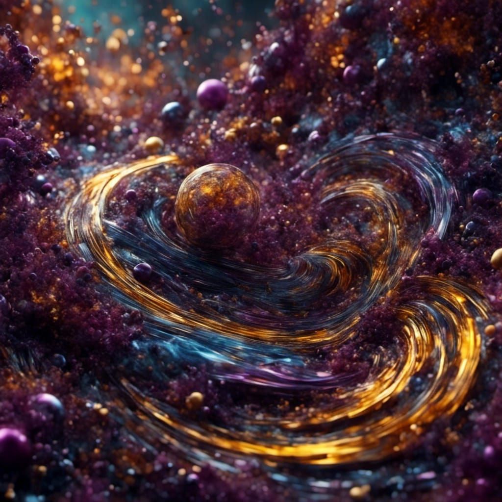 Hyperrealistic Macro Photography of Sci-Fi Interface