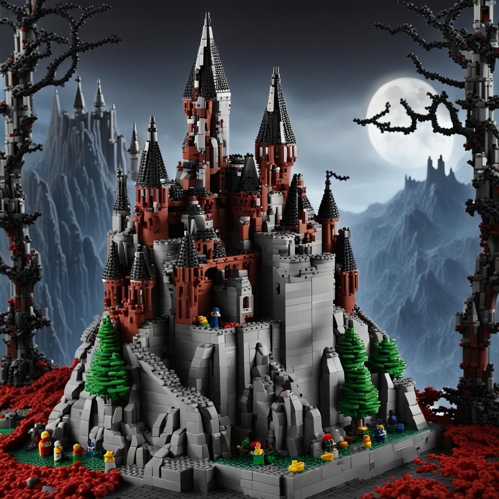 Lego Dracula's Castle