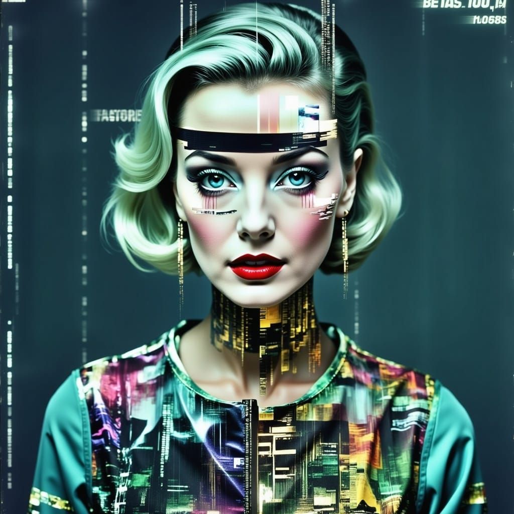 Enchanting Elf with Runes and Crystal Wand