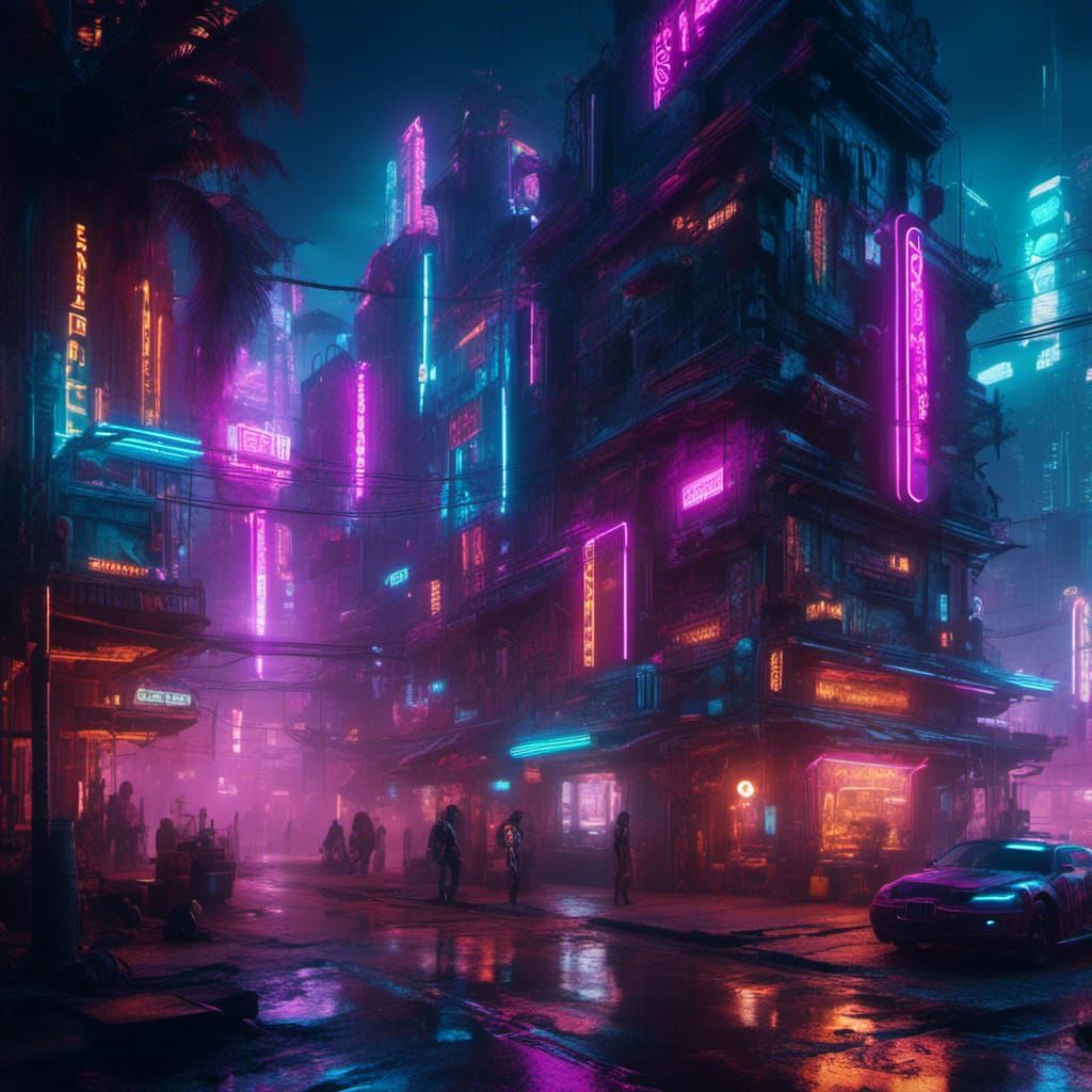 Neonligth city