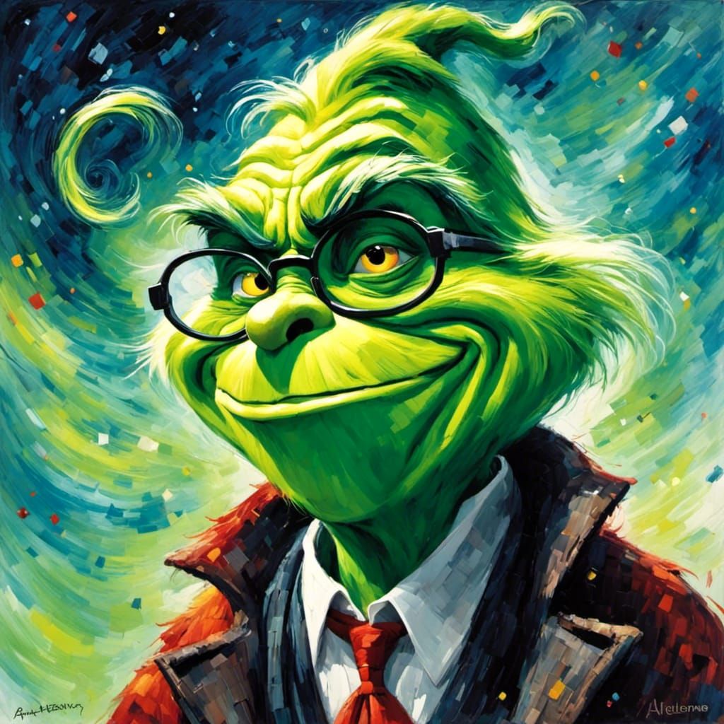 The Grinch as Stephen Hawking