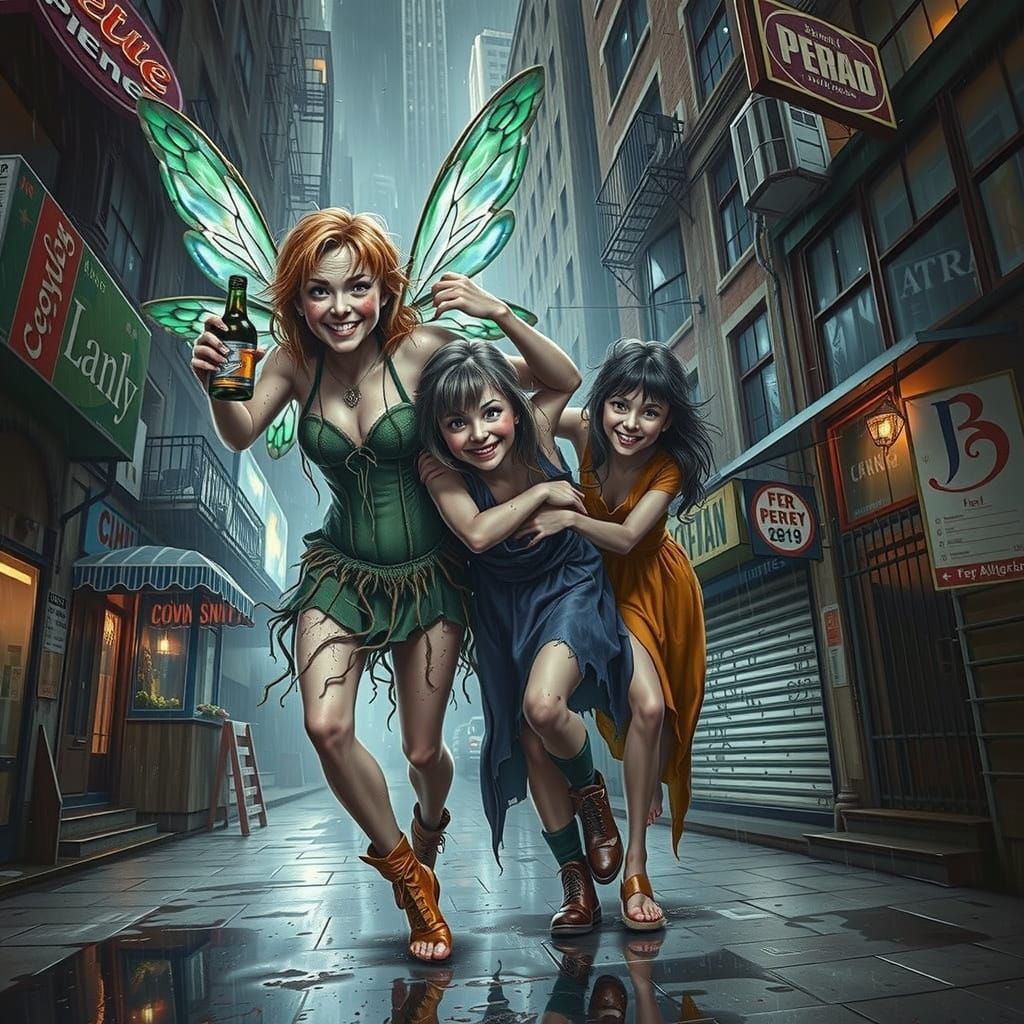 Drunk fairies