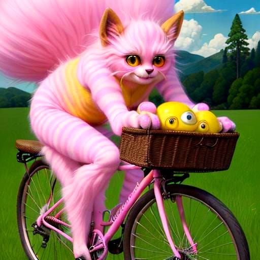 Pink cat