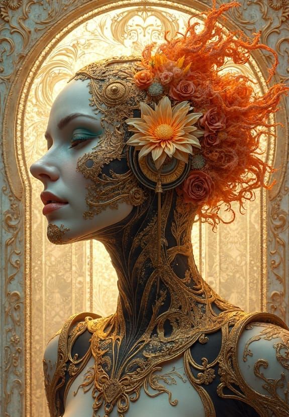 Art Deco Steampunk Cyborg Celebration