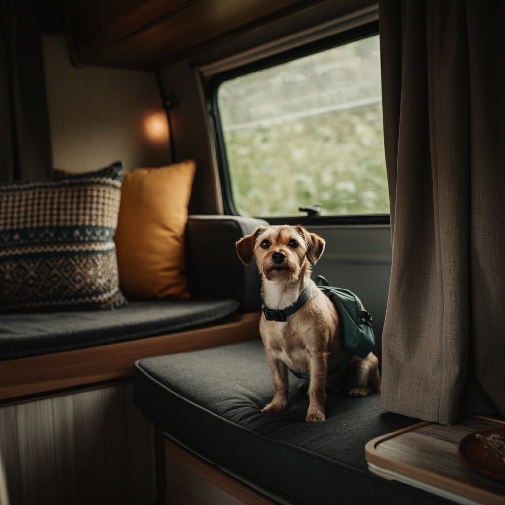 Dog's Adventure: Cinematic Campervan Journey