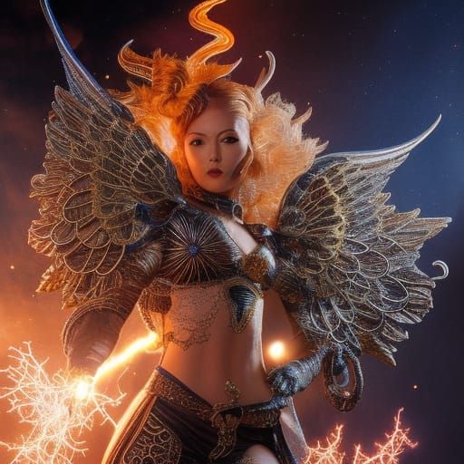 Lightning Fire Angel