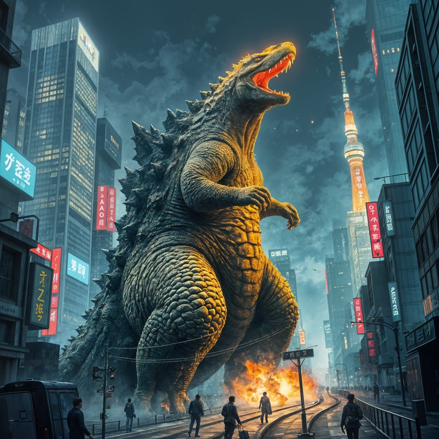 Godzilla's Unexpected Visit to Tokyo