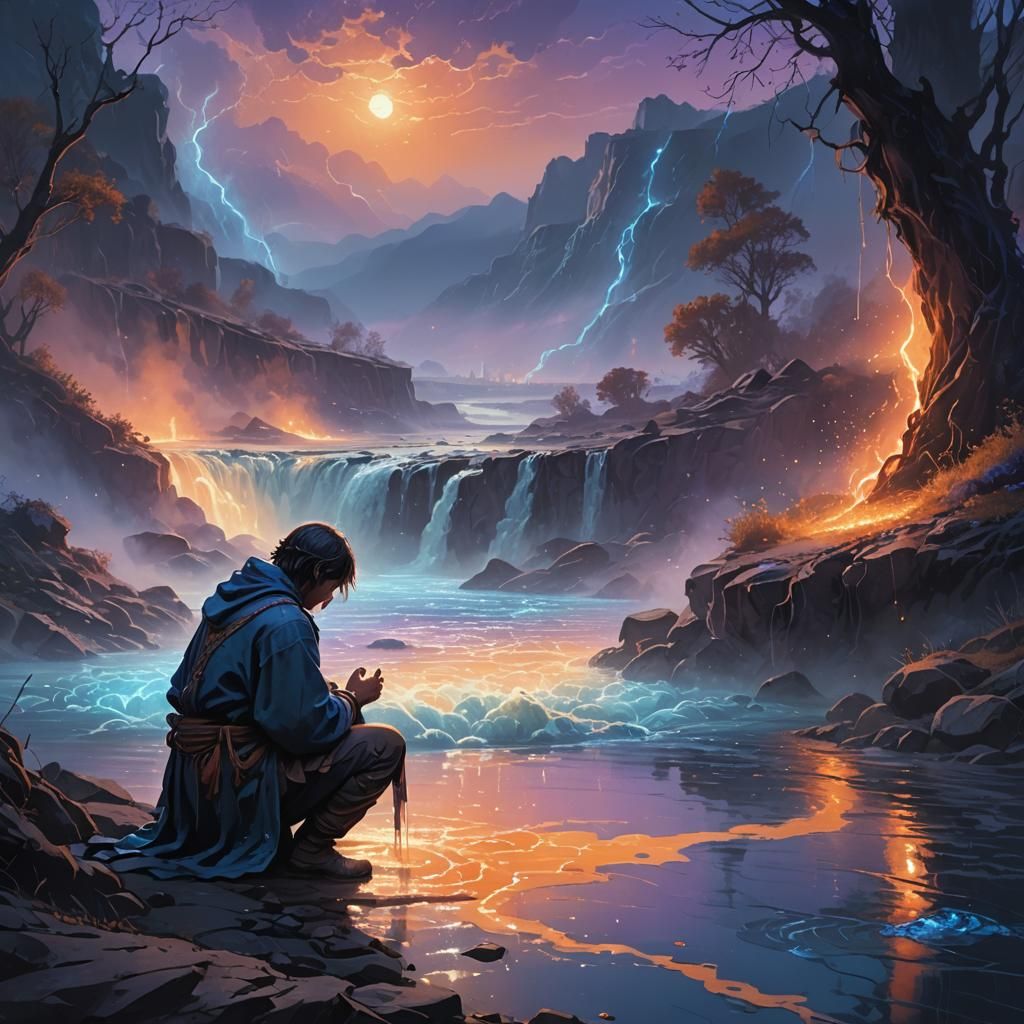 Fantasy Art: River of Tears Concept