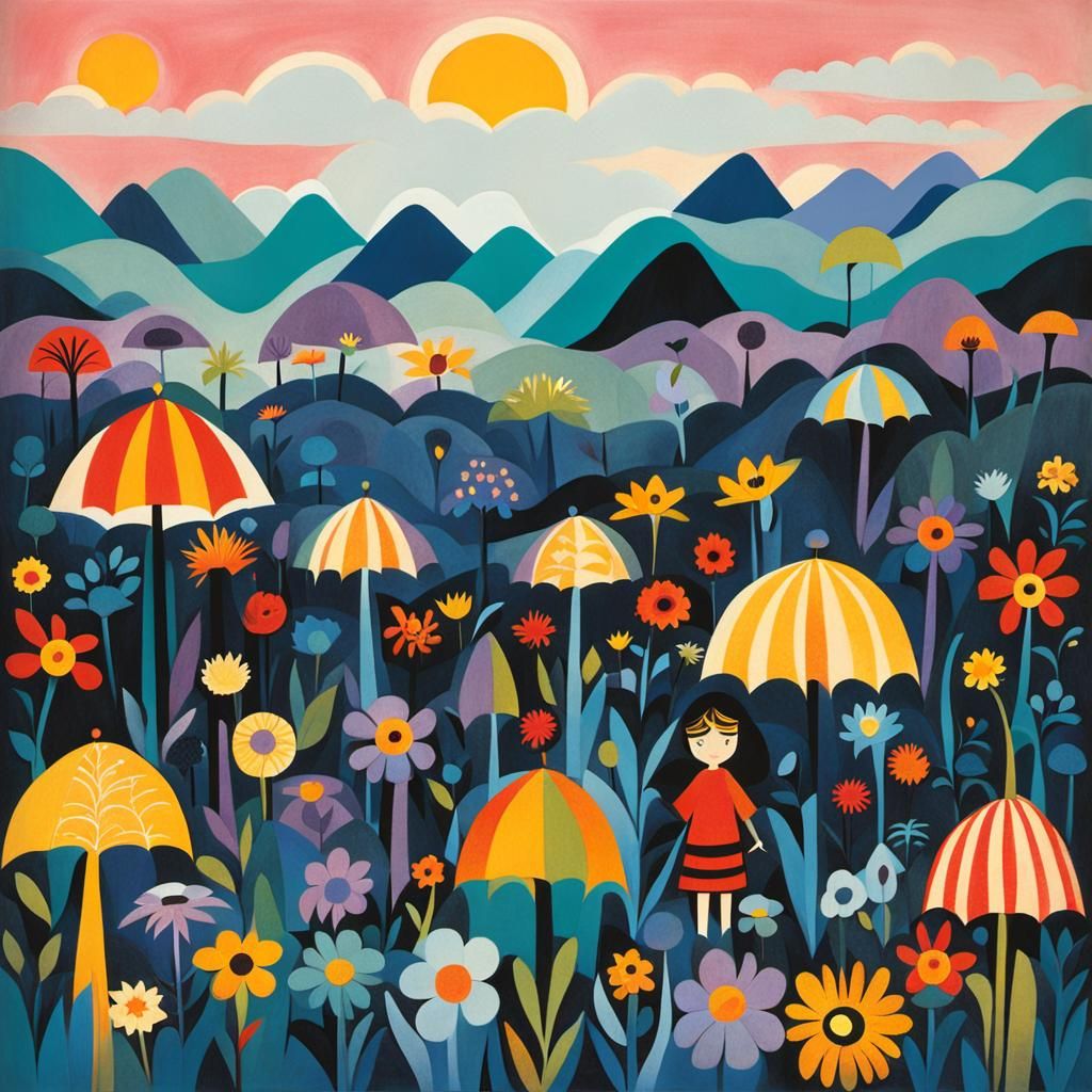 Astraphobia: Whimsical Storybook Illustration