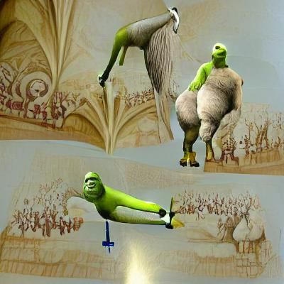 Impossible Image Generated from Nonsensical Prompt