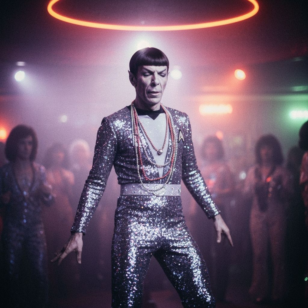 Spock Does Disco: A 1970s Sci-Fi Dance Scene