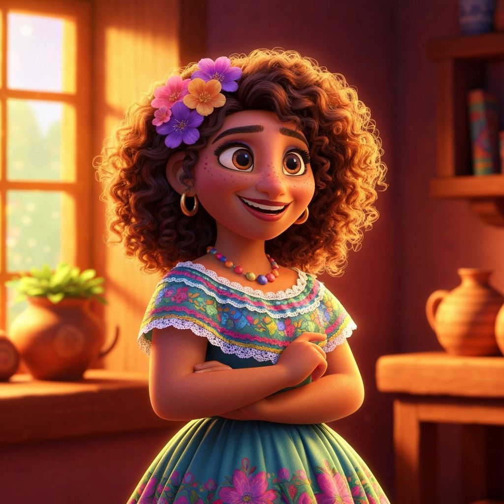 Maribel Madrigal from Encanto: AI Portrait