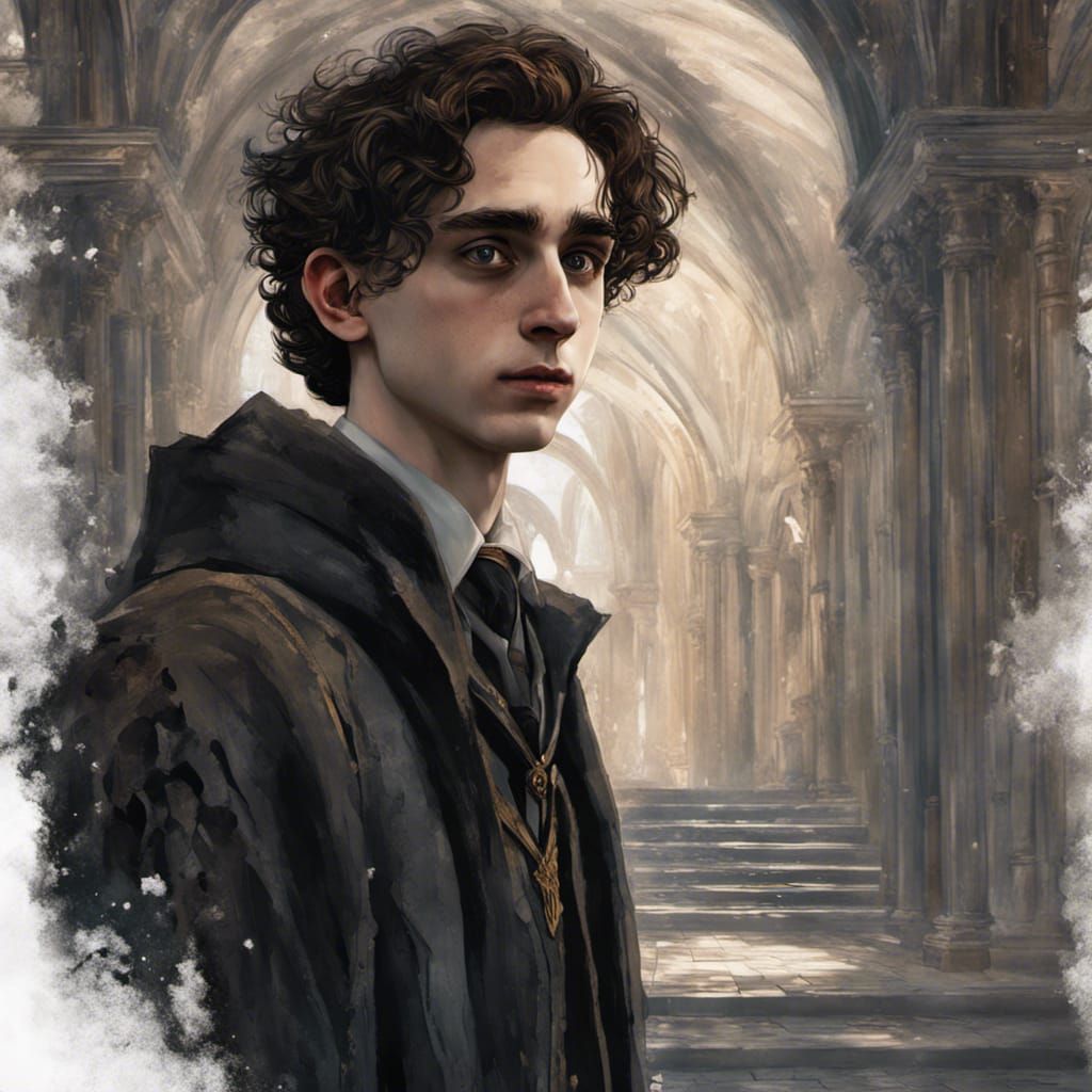 Timothée Chalamet as Regulus Black, Dark Fantasy Concept