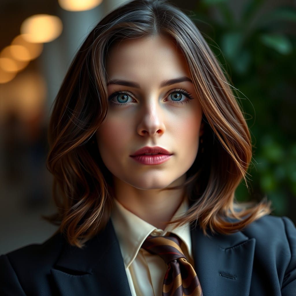 British Business Executive in Formal Suit