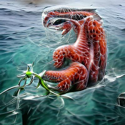 Hyperrealistic Hydra: Multi-Headed Serpent
