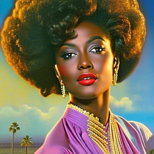 "Tropical Vintage" - Surreal/Retro/Fantasy Art